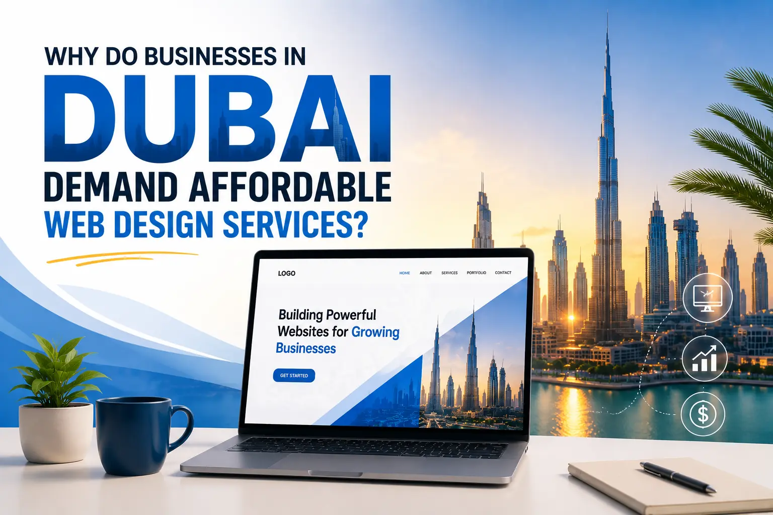 Why do businesses in Dubai demand affordable web design services